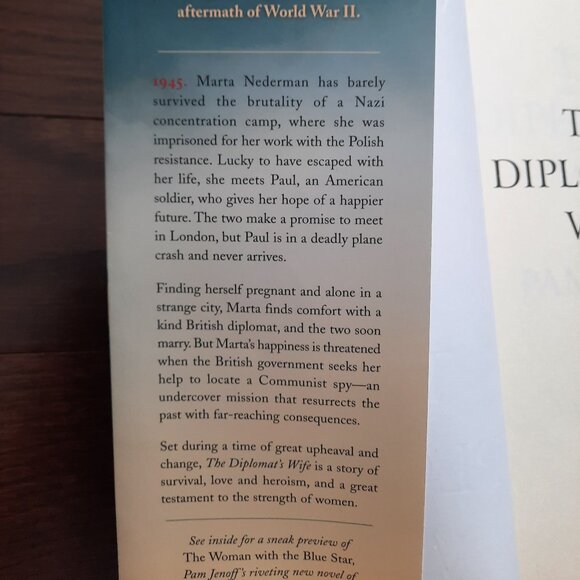 Book: The Diplomat's Wife by Pam Jenoff - Picture 3 of 3